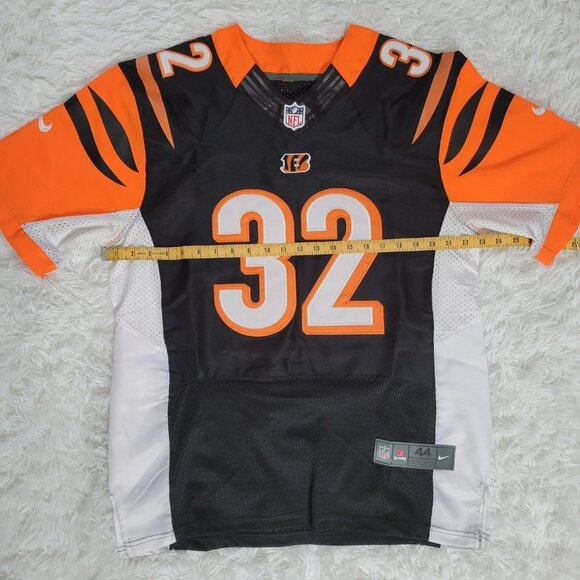 NFL Nike  Cincinnati Bengal Tigers "Hill" 32 Jersey - Size 44 - Picture 7 of 8